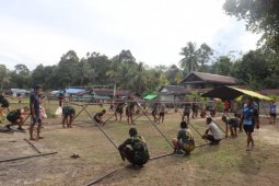 Beri kenyamanan anggota TMMD Kodim 1206/PSB tambah tenda dilokasi