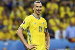 Ibrahimovic menangis saat kembali  gabung timnas Swedia