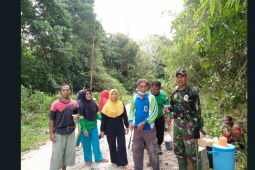 Camat Pengkadan dukung program TMMD Regtas ke-110 Kodim 1206/PSB