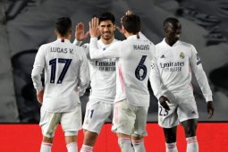 Tiga gol antarkan Real Madrid ke delapan  besar Liga Champions