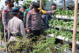 Kampung Tangguh didirikan di asrama Brimob Cikarang