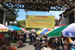 Pasar Bauntung Banjarbaru ditutup total mulai Kamis dinihari