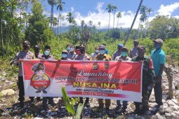 Polri - TNI di Maluku Tengah kembangkan KTN Nusa Ina di Kecamatan Tehoru