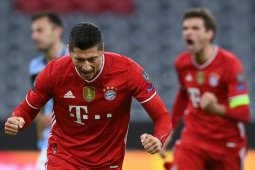 Bayern mulus ke perempat final Liga Champions usai singkirkan Lazio