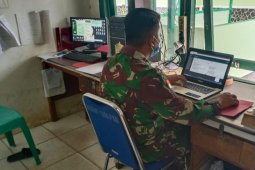 Kesibukan Personil Staf Teritorial Kodim, sambut Kunjungan Tim Wasev