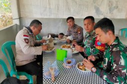 TNI -Polri dalam program TMMD Regtas ke-110 di Pengkadan