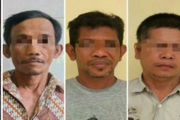 Curi 7 tiang listrik, 3 pelaku dibekuk Polsek Dolok Merawan