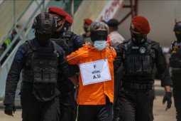 Teroris dari Jawa Timur tiba di Jakarta