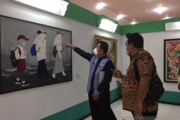 UPT Taman Budaya Kalbar pamerkan 52 karya seni lukis seniman lokal
