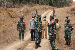 Kunker Tim Wasev Mabes TNI-AD ke lokasi TMMD ke-110 Kodim 1206/PSB