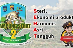Penerapan prokes dan Kampung Sehat 2 di Kampung Adat Sade