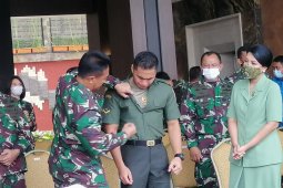 Kasad berperan pemberian nama Serda Aprilio Manganang