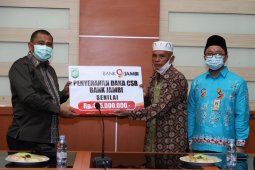 Bupati Bungo serahkan bantuan CSR Bank 9 Jambi untuk masjid