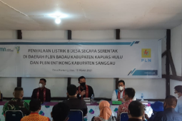 Delapan desa di perbatasan Kalbar nikmati listrik PLN