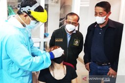 Tim Gabungan gelar operasi yustisi tes antigen di THM