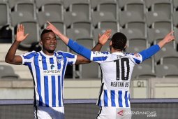 Hertha tinggalkan zona degradasi usai menang atas Leverkusen