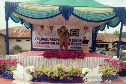 12 group nasyid berlomba perebutkan tropy bergilir Camat Angkola Muaratais 2021