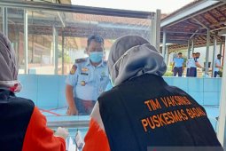 40 pegawai Lapas kelas II B Tanjung Pandan ikuti vaksinasi COVID-19