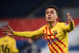 Sergino Dest jadi pemain AS pertama cetak dua gol di Spanyol