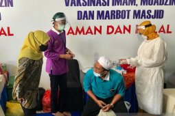Gubernur Khofifah ingatkan bupati/wali kota fasilitasi vaksinasi petugas masjid
