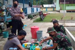 Kokohnya kebersamaan TNI dan Polri dalam pelaksanaan TMMD Kodim 1206/PSB