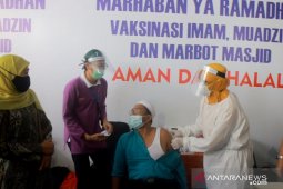 Ribuan pengurus masjid jalani vaksinasi jelang Ramadhan