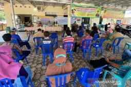 Jasa Raharja Babel Bersama Satlantas Polres Bangka Lakukan Sosialisasi di Desa Cit Kab Bangka