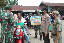 Polsek Banua Lawas lakukan operasi yustisi penegakan protokol kesehatan