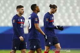 Prancis awali kualifikasi Piala Dunia 2022 ditahan imbang Ukraina 1-1