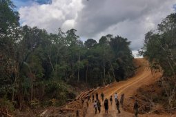 Penghujung pelaksanaan TMMD, kemanunggalan TNI dengan rakyat semakin nyata