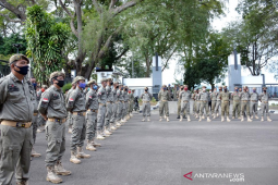 Satpol PP Kota Sabang lakukan apel satuan ketentraman umum