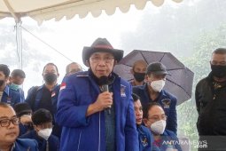Max Sopacua ungkap alasan PD versi KLB jumpa pers di Wisma Atlet Hambalang (video)