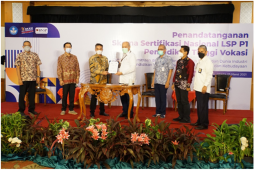 BNSP-Dirjen Vokasi Kemendikbud tandatangani skema sertifikasi nasional