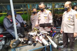 Polisi amankan 129 motor yang terobos jalan ditutup di Bandung