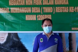 Puskesmas Hulu Gurung dan Satgas TMMD bergandengan himbau penerapan Protkes