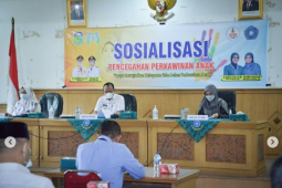 Bupati Tebo sosialisasikan pencegahan perkawinan anak