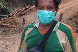 Demi pembangunan jalan TMMD, warga Pengkadan relakan lahannya digusur