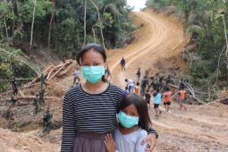 Ini ucapan tulus anak-anak Beringin untuk Satgas TMMD Kodim 1206/PSB
