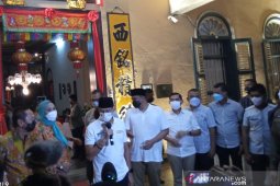 Sandiaga Uno kunjungi kawasan Kesawan Kota Medan