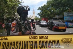Menko Polhukam pastikan pemerintah akan buru jaringan teror bom di Makassar