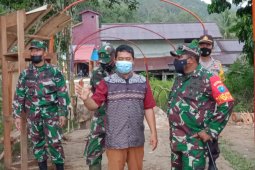 Ini tanggapan Kades Hulu Pengkadan Terkait pembukaan jalan TMMD Regtas ke-110