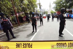 Pascabom bunuh diri, polisi perketat pengamanan objek vital