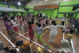 Pengungsi terdampak kebakaran kilang Pertamina Balongan