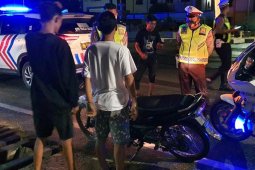 Polda Aceh razia knalpot brong jelang bulan puasa