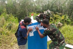 Satgas TMMD 110 Kodim 1206/PSB rampungkan batas desa
