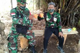 Satgas TMMD Kodim 1206/PSB ngopi bersama warga