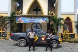 Polres Mesuji tingkatkan pengamanan gereja jelang Jumat Agung dan Paskah