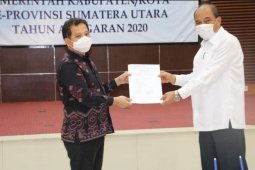 Pemko Tebing Tinggi sampaikan LKPD Unaudited kepada BPK Sumut