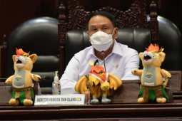 Menpora menegaskan tidak ada penundaan tentang PON