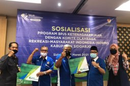 BPJS Ketenagakerjaan Sidoarjo bidik kepesertaan KORMI